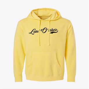 Land O'lakes Wisconsin Vintage Team Pigment-Dyed Hoodie
