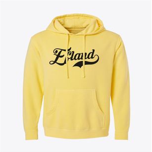 Efland North Carolina Vintage Team Pigment-Dyed Hoodie