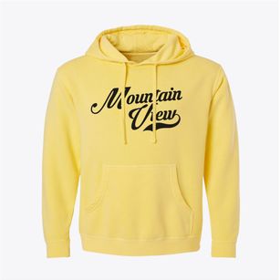 Mountain View Oklahoma Vintage Team Pigment-Dyed Hoodie