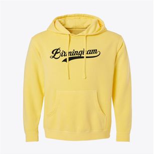Birmingham Michigan Vintage Team Pigment-Dyed Hoodie