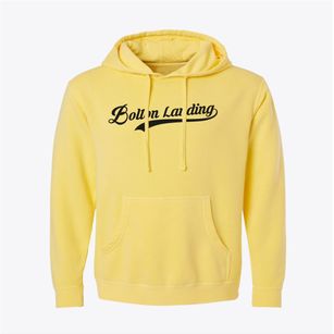 Bolton Landing New York Vintage Team Pigment-Dyed Hoodie