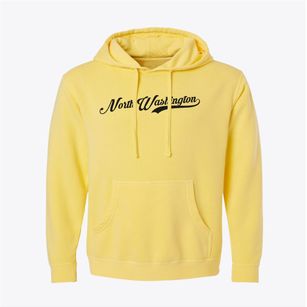 North Washington Iowa Vintage Team Pigment-Dyed Hoodie
