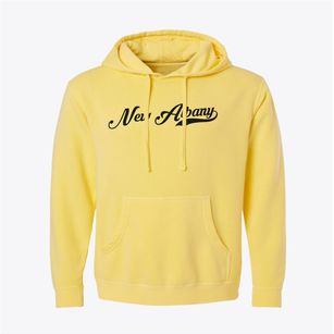 New Albany Kansas Vintage Team Pigment-Dyed Hoodie