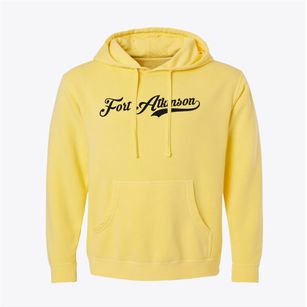 Fort Atkinson Wisconsin Vintage Team Pigment-Dyed Hoodie
