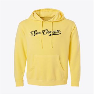 San Clemente California Vintage Team Pigment-Dyed Hoodie