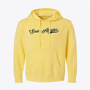 South Apopka Florida Vintage Team Pigment-Dyed Hoodie