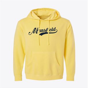 Mansfield Ohio Vintage Team Pigment-Dyed Hoodie