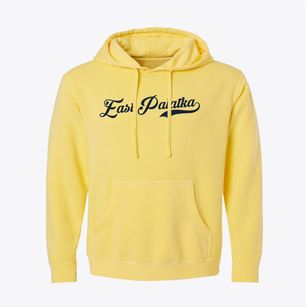 East Palatka Florida Vintage Team Pigment-Dyed Hoodie