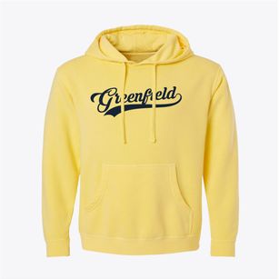 Greenfield Iowa Vintage Team Pigment-Dyed Hoodie