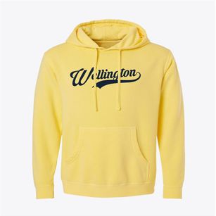 Wellington Utah Vintage Team Pigment-Dyed Hoodie