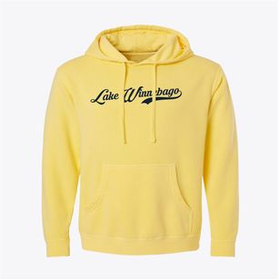 Lake Winnebago Missouri Vintage Team Pigment-Dyed Hoodie