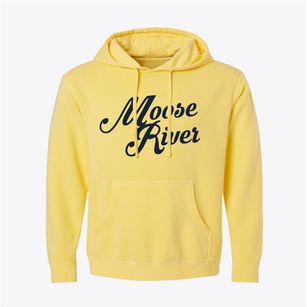 Moose River Maine Vintage Team Pigment-Dyed Hoodie
