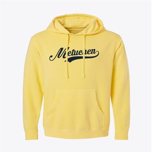 Metuchen New Jersey Vintage Team Pigment-Dyed Hoodie
