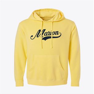 Marion Arkansas Vintage Team Pigment-Dyed Hoodie