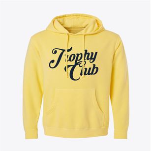 Trophy Club Texas Vintage Team Pigment-Dyed Hoodie