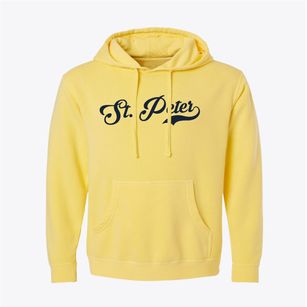 St. Peter Minnesota Vintage Team Pigment-Dyed Hoodie