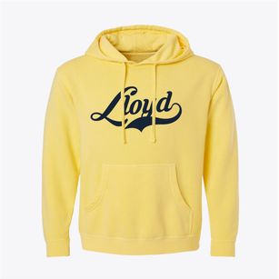 Lloyd New York Vintage Team Pigment-Dyed Hoodie