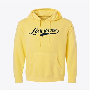 Lock Haven Pennsylvania Vintage Team Pigment-Dyed Hoodie