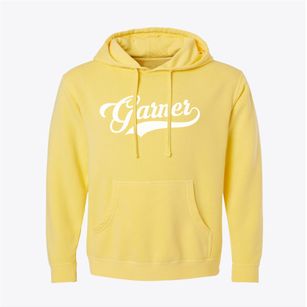 Garner Iowa Vintage Team Pigment-Dyed Hoodie