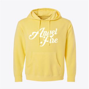 Angel Fire New Mexico Vintage Team Pigment-Dyed Hoodie