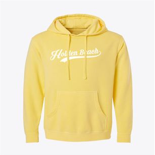 Holden Beach North Carolina Vintage Team Pigment-Dyed Hoodie
