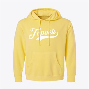 Topock Arizona Vintage Team Pigment-Dyed Hoodie