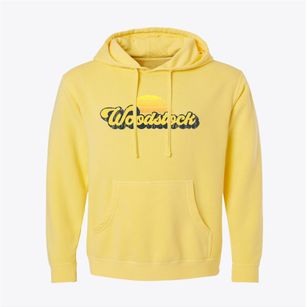 Woodstock Vermont Sublime Sunset Pigment-Dyed Hoodie