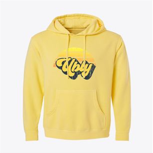 Ubly Michigan Sublime Sunset Pigment-Dyed Hoodie
