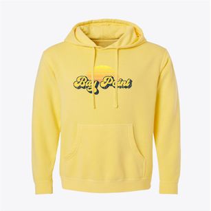 Bay Point California Sublime Sunset Pigment-Dyed Hoodie