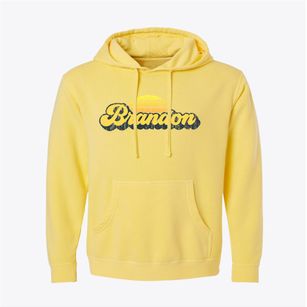 Brandon Florida Sublime Sunset Pigment-Dyed Hoodie