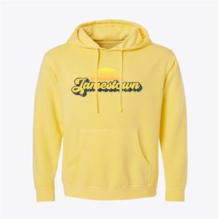 Jamestown Pennsylvania Sublime Sunset Pigment-Dyed Hoodie