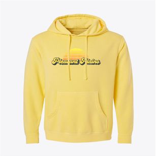 Pleasant Plains Arkansas Sublime Sunset Pigment-Dyed Hoodie