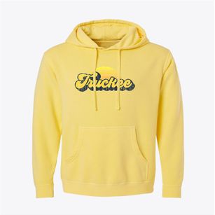 Truckee California Sublime Sunset Pigment-Dyed Hoodie