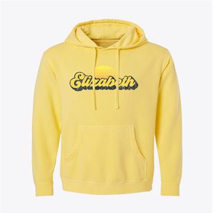 Elizabeth Indiana Sublime Sunset Pigment-Dyed Hoodie
