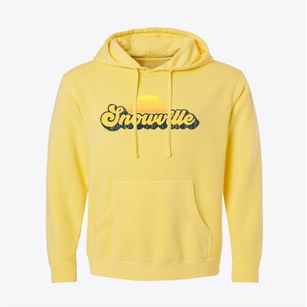 Snowville Utah Sublime Sunset Pigment-Dyed Hoodie