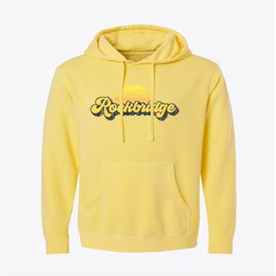 Rockbridge Illinois Sublime Sunset Pigment-Dyed Hoodie
