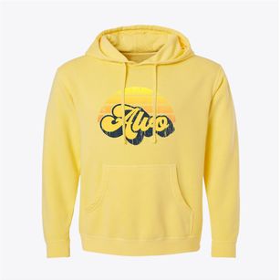 Alvo Nebraska Sublime Sunset Pigment-Dyed Hoodie