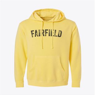 Fairfield Connecticut Timeless Retro Pigment-Dyed Hoodie