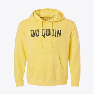 Du Quoin Illinois Timeless Retro Pigment-Dyed Hoodie