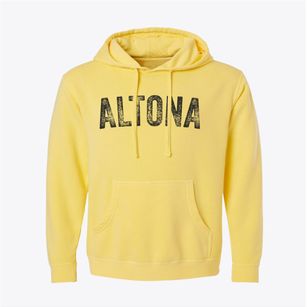 Altona New York Timeless Retro Pigment-Dyed Hoodie