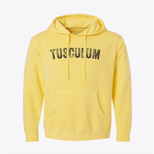 Tusculum Tennessee Timeless Retro Pigment-Dyed Hoodie
