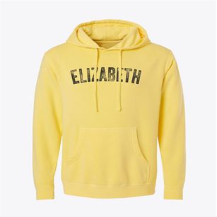 Elizabeth New Jersey Timeless Retro Pigment-Dyed Hoodie