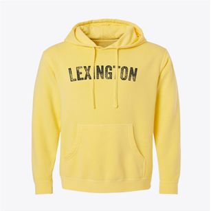 Lexington South Carolina Timeless Retro Pigment-Dyed Hoodie