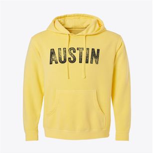 Austin Pennsylvania Timeless Retro Pigment-Dyed Hoodie