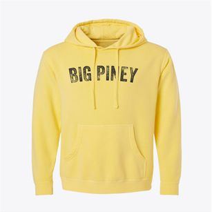 Big Piney Wyoming Timeless Retro Pigment-Dyed Hoodie