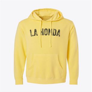 La Honda California Timeless Retro Pigment-Dyed Hoodie