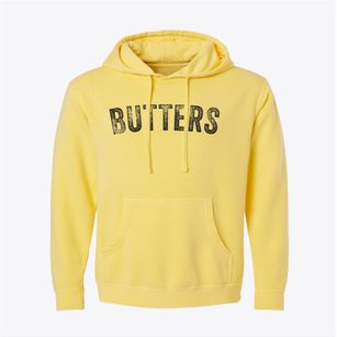 Butters North Carolina Timeless Retro Pigment-Dyed Hoodie