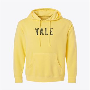Yale Illinois Timeless Retro Pigment-Dyed Hoodie