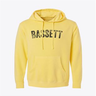 Bassett Iowa Timeless Retro Pigment-Dyed Hoodie