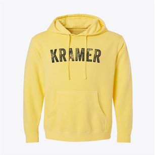 Kramer North Dakota Timeless Retro Pigment-Dyed Hoodie